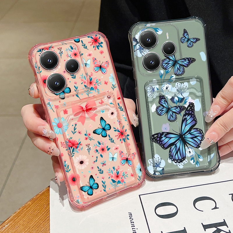 Xiaomi Redmi Note 13 - Kaartsleuf Zachte TPU-hoes voor Xiaomi Redmi
