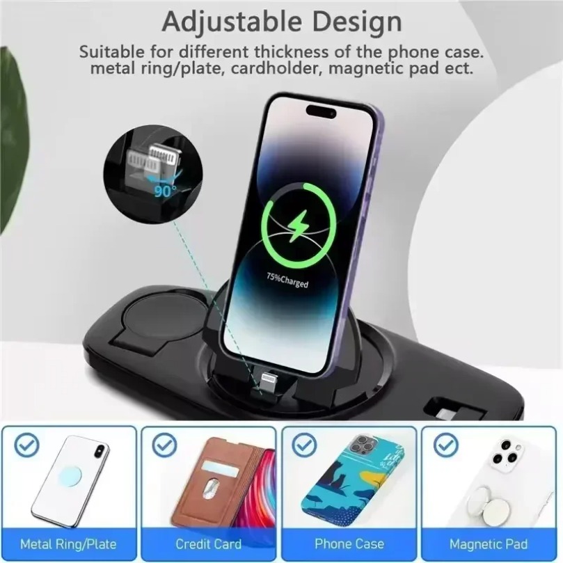 3-in-1 Snelle Draadloze Oplaad - Smartwatch X12 recensie en prijs