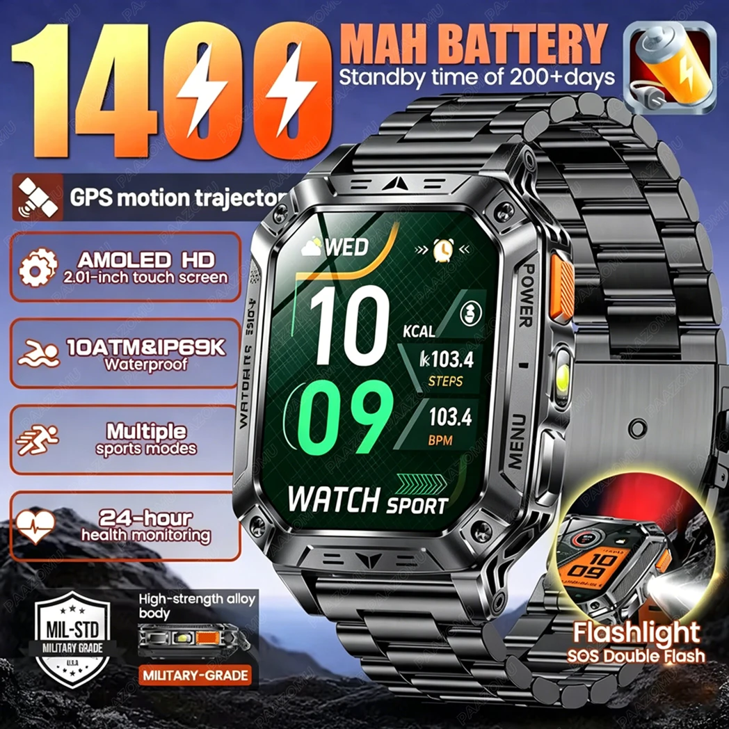 2026 Nieuwe Ingebouwde 1400mAh - Smartwatch Custom recensie en prijs